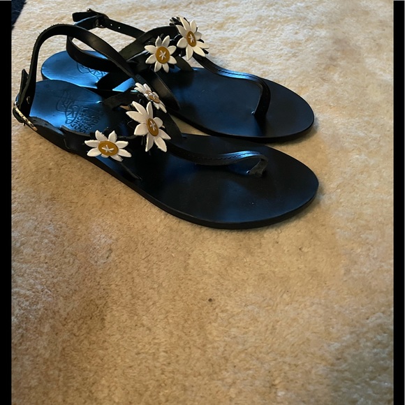 Ancient Greek Sandals Sylvia Leather T Strap - Picture 5 of 6